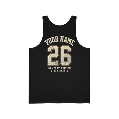 Friday Night Social Club Team Mom Tank — Personalized Gameday Jersey Tank