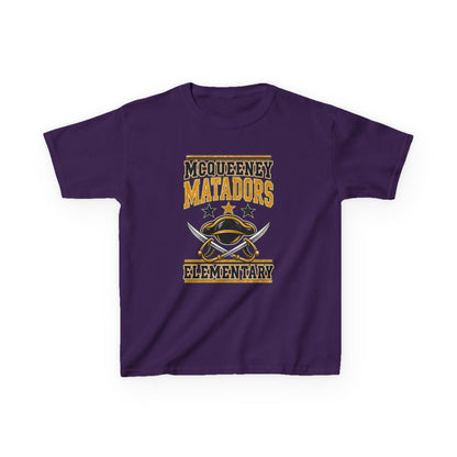 McQueeney Matadors Elementary Kids T-Shirt – School Spirit Tee