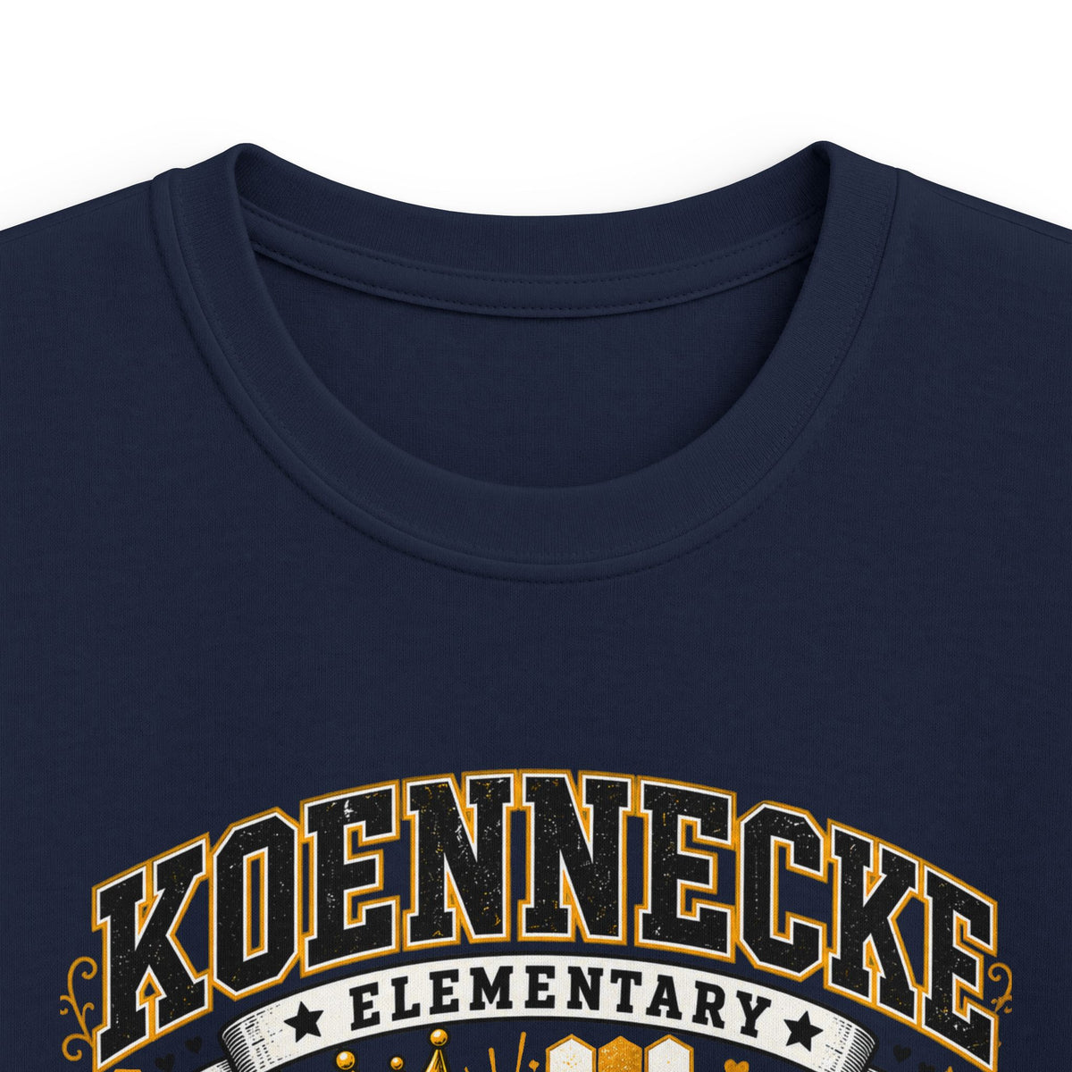 Kinder Crew Kids T‑Shirt — Kdennecke Elementary Kindergarten School Spirit Tee