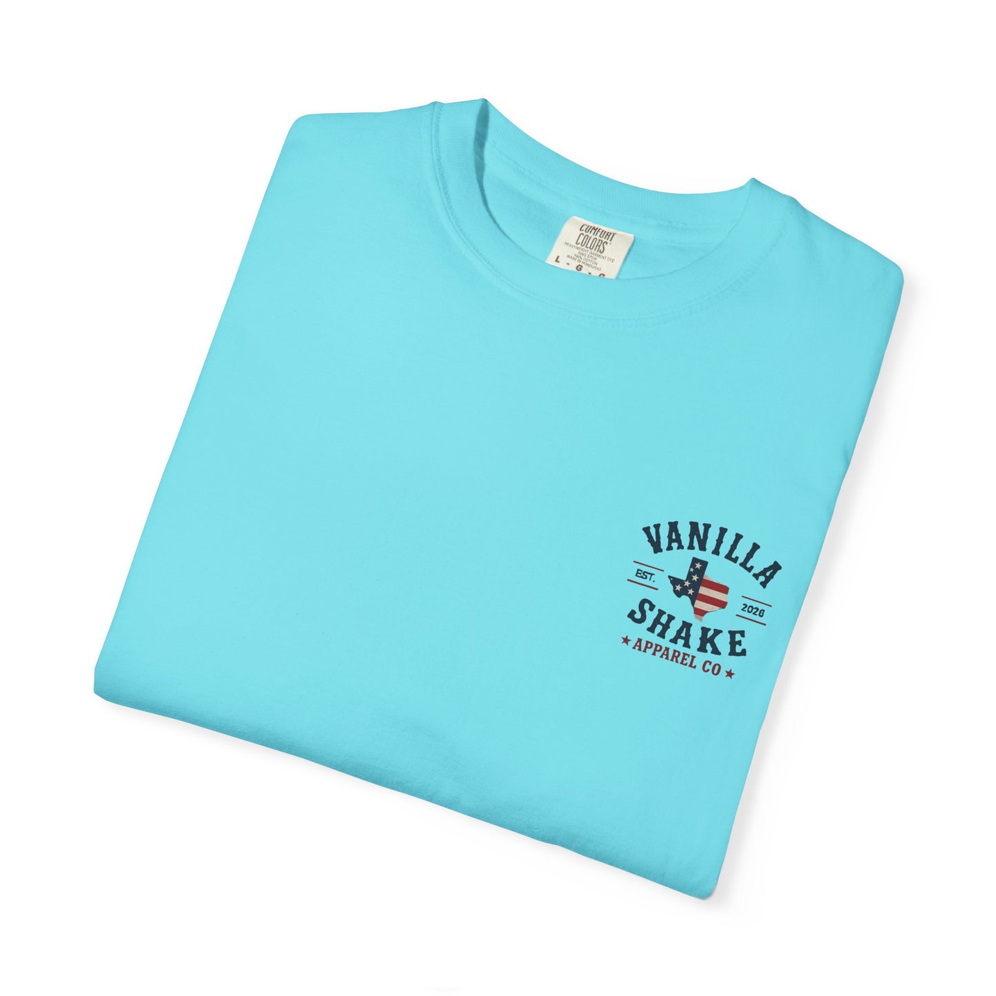Mr. & Mrs. Shake 4th of July Unisex Garment-Dyed T-shirt