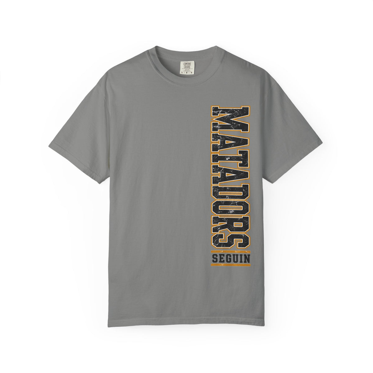 Matadors Seguin Vertical Logo T‑Shirt — Wilson 23 Back Jersey Tee