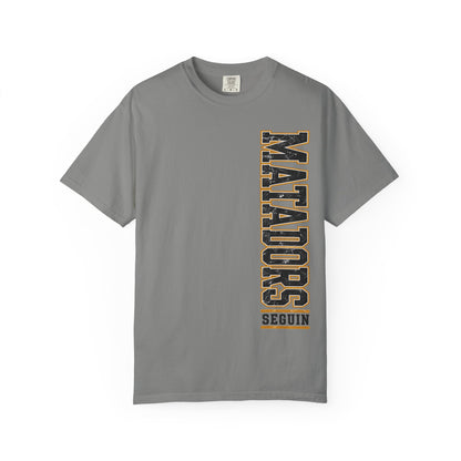 Matadors Seguin Vertical Logo T‑Shirt — Wilson 23 Back Jersey Tee