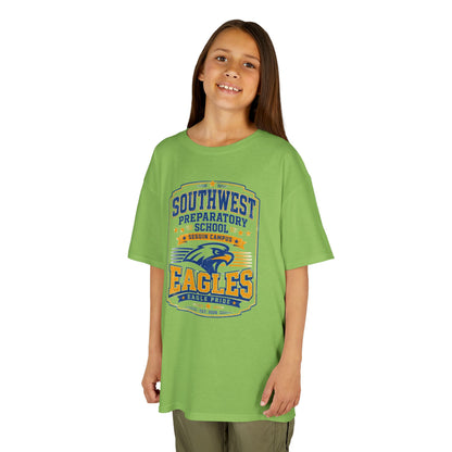 Kids T-Shirt — Southwest Preparatory School Eagles Mascot Tee