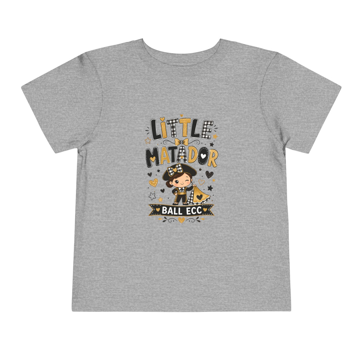 Little Matador Toddler Tee — Cute Bullfighter Baby Shirt