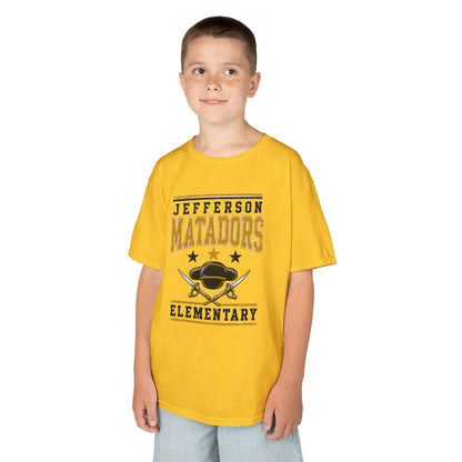 Jefferson Matadors Elementary Kids T-Shirt — School Spirit Tee