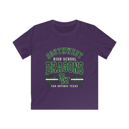 Southwest Dragons Kids T‑Shirt — High School Sports Tee (San Antonio, Texas)