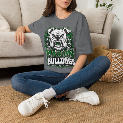 Bulldogs Mascot T-Shirt — Marion Bulldogs School Spirit Tee