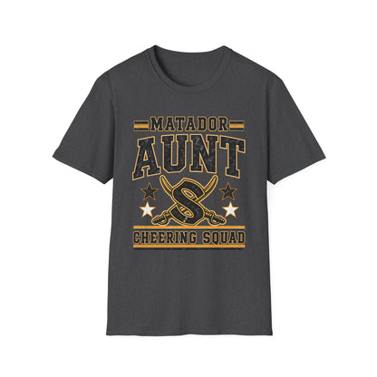 Matador Aunt T-Shirt — Cheer Squad Supporter Tee