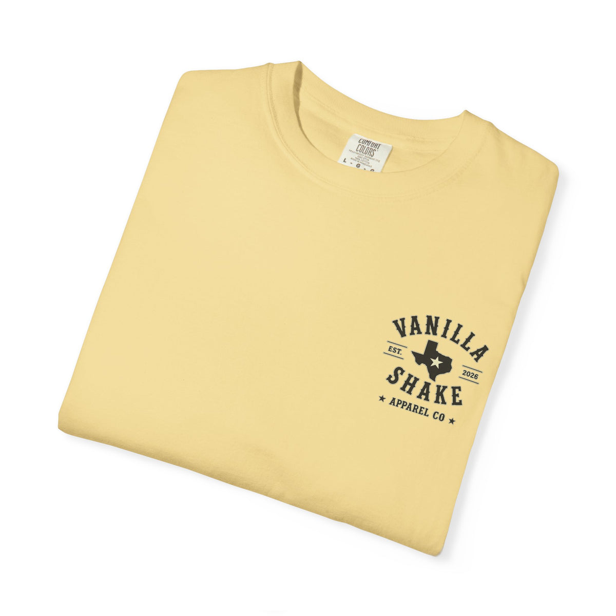 Mr. & Mrs. Shake Logo 2 - Unisex Garment-Dyed T-shirt