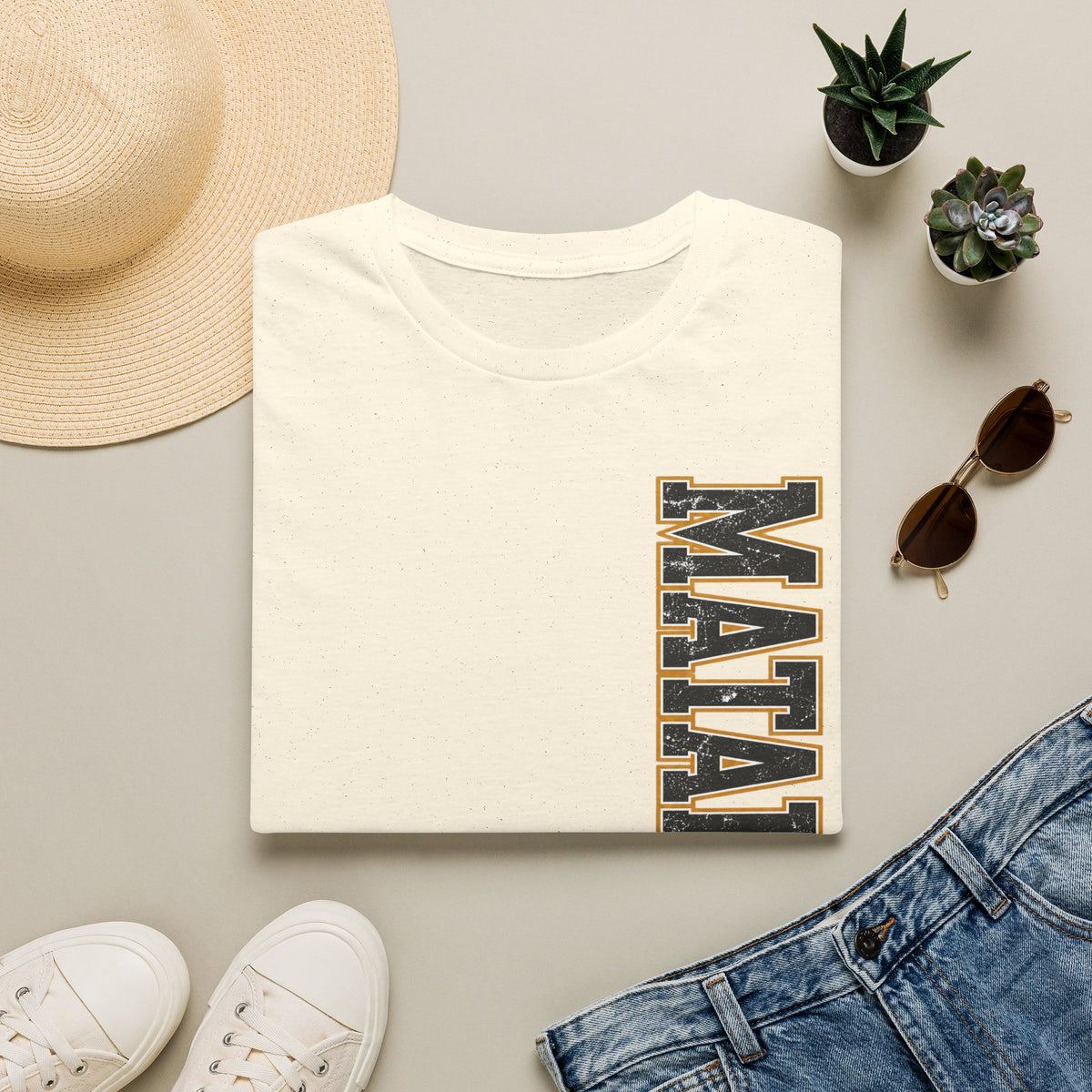 Bruns Matadors Vertical Graphic T-Shirt — School Team Spirit Tee
