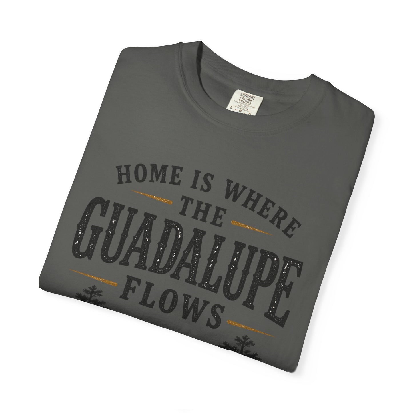 Guadalupe River T-Shirt — "Home Is Where The Guadalupe Flows" Vintage Outdoors Tee