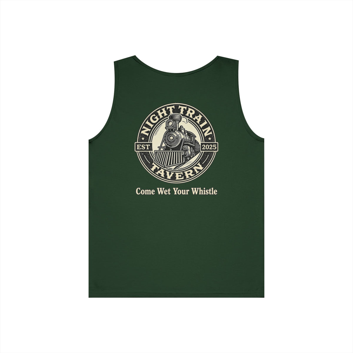 Night Train Tavern OG Staff Heavy Cotton Tank Top