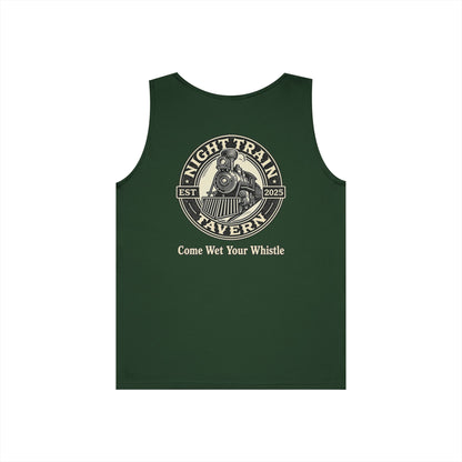 Night Train Tavern OG Staff Heavy Cotton Tank Top