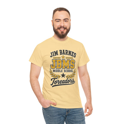 Jim Barnes Middle School JBMS Toreadors T-Shirt