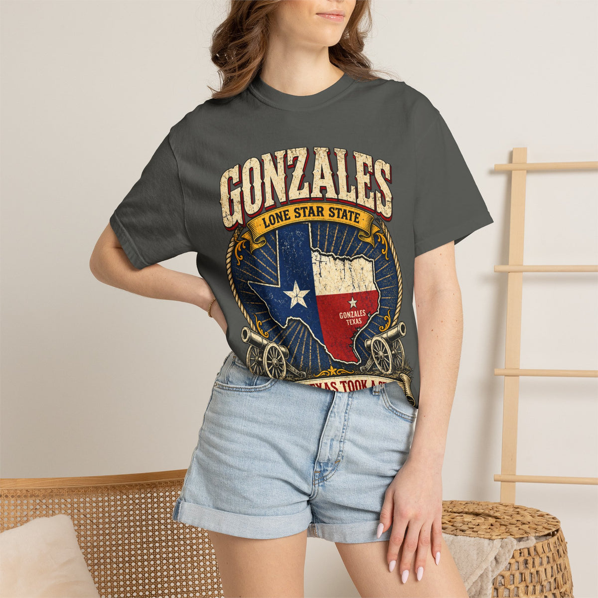 Gonzales Texas T-Shirt — 'Where Texas Took a Stand' Lone Star Heritage Tee