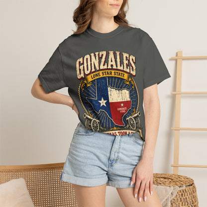 Gonzales Texas T-Shirt — 'Where Texas Took a Stand' Lone Star Heritage Tee