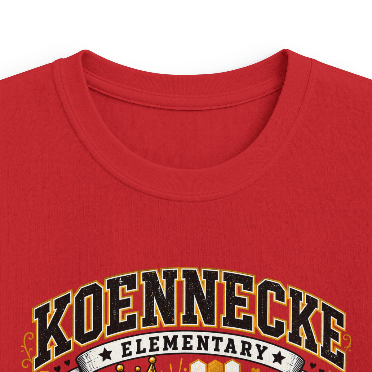 Kinder Crew Kids T‑Shirt — Kdennecke Elementary Kindergarten School Spirit Tee