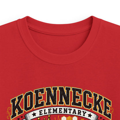 Kinder Crew Kids T‑Shirt — Kdennecke Elementary Kindergarten School Spirit Tee