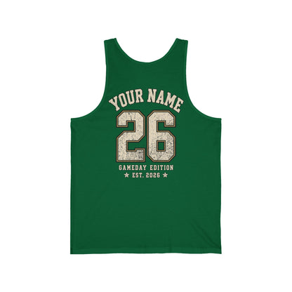 Friday Night Social Club Team Mom Tank — Personalized Gameday Jersey Tank