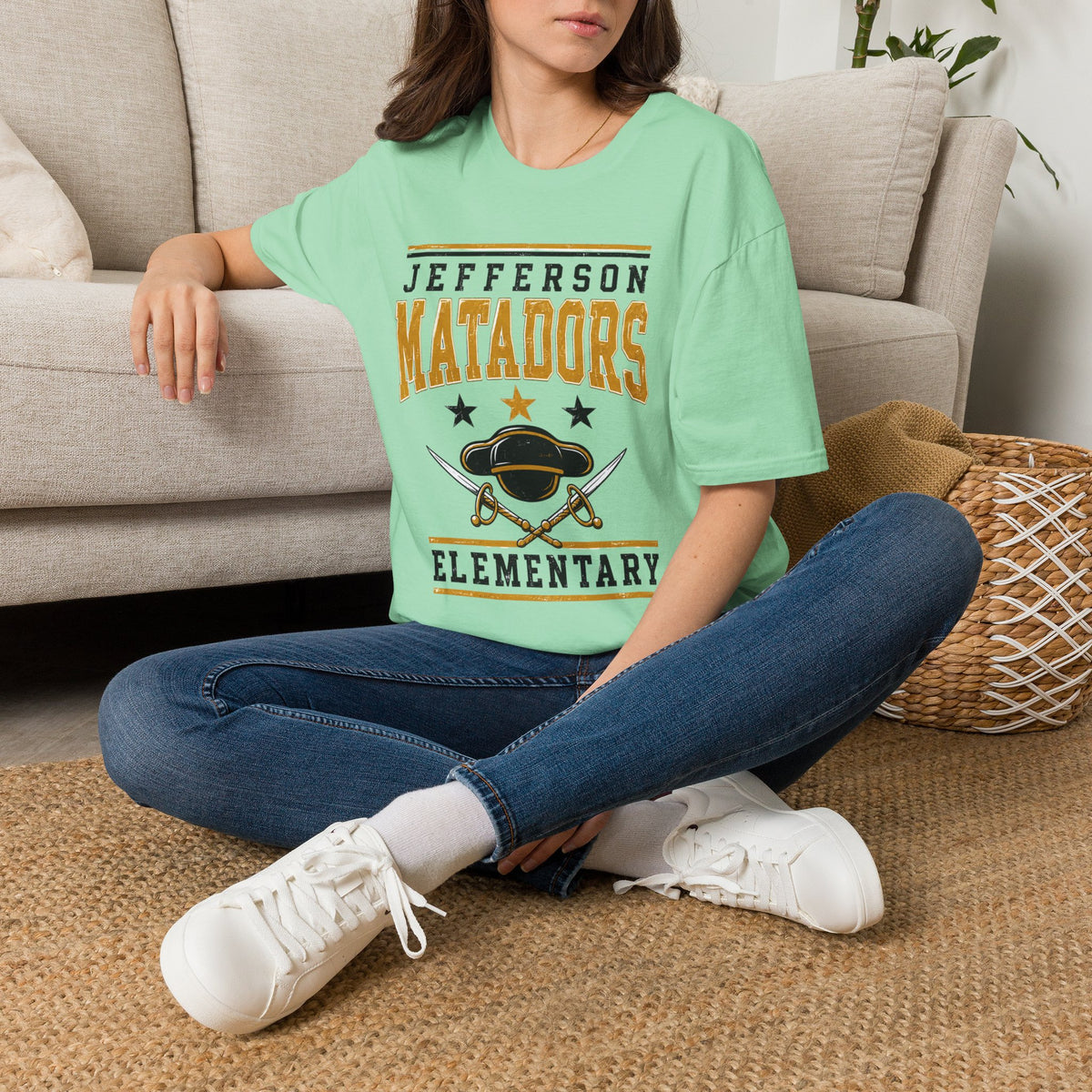 Jefferson Matadors Elementary T-Shirt — School Spirit Tee