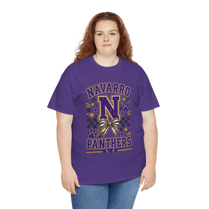 Navarro Panthers N Cheer T-Shirt — School Spirit Cheerleader Tee