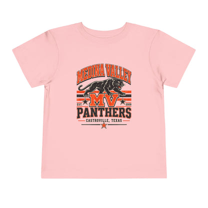 Toddler Tee — Medina Valley Panthers MV Football Team Shirt (Castroville, Texas)