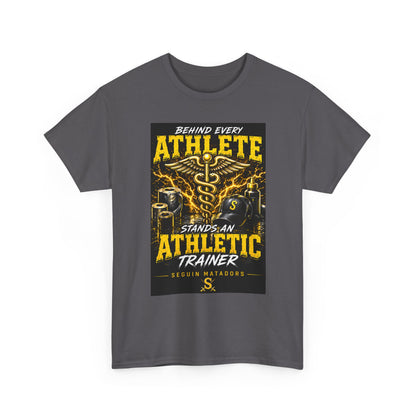 Athletic Trainer T‑Shirt — "Behind Every Athlete Stands an Athletic Trainer" Motivational Tee