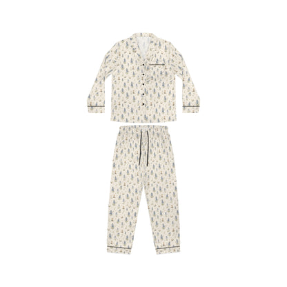 Women's Satin Pajamas (AOP)