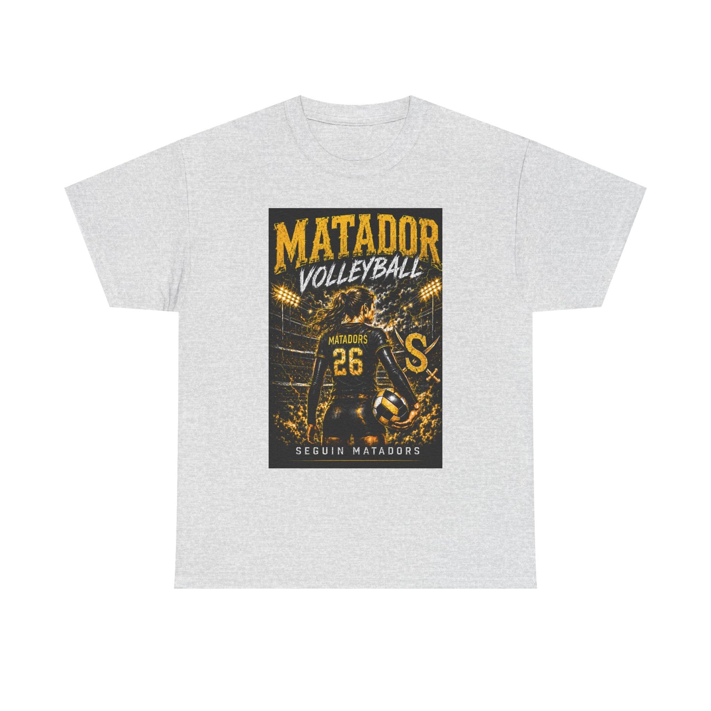 Matador Volleyball Team Tee — Sequoia Matadors Jersey Design