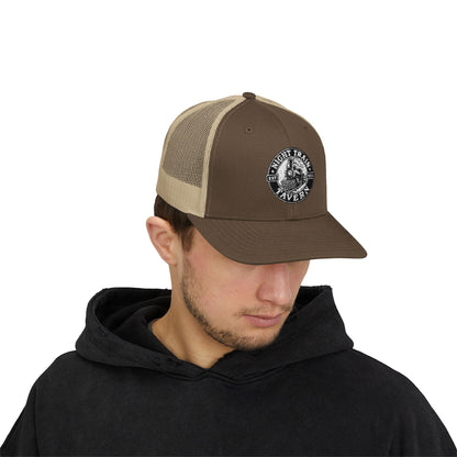 Night Train Tavern Trucker Cap-Embroidery