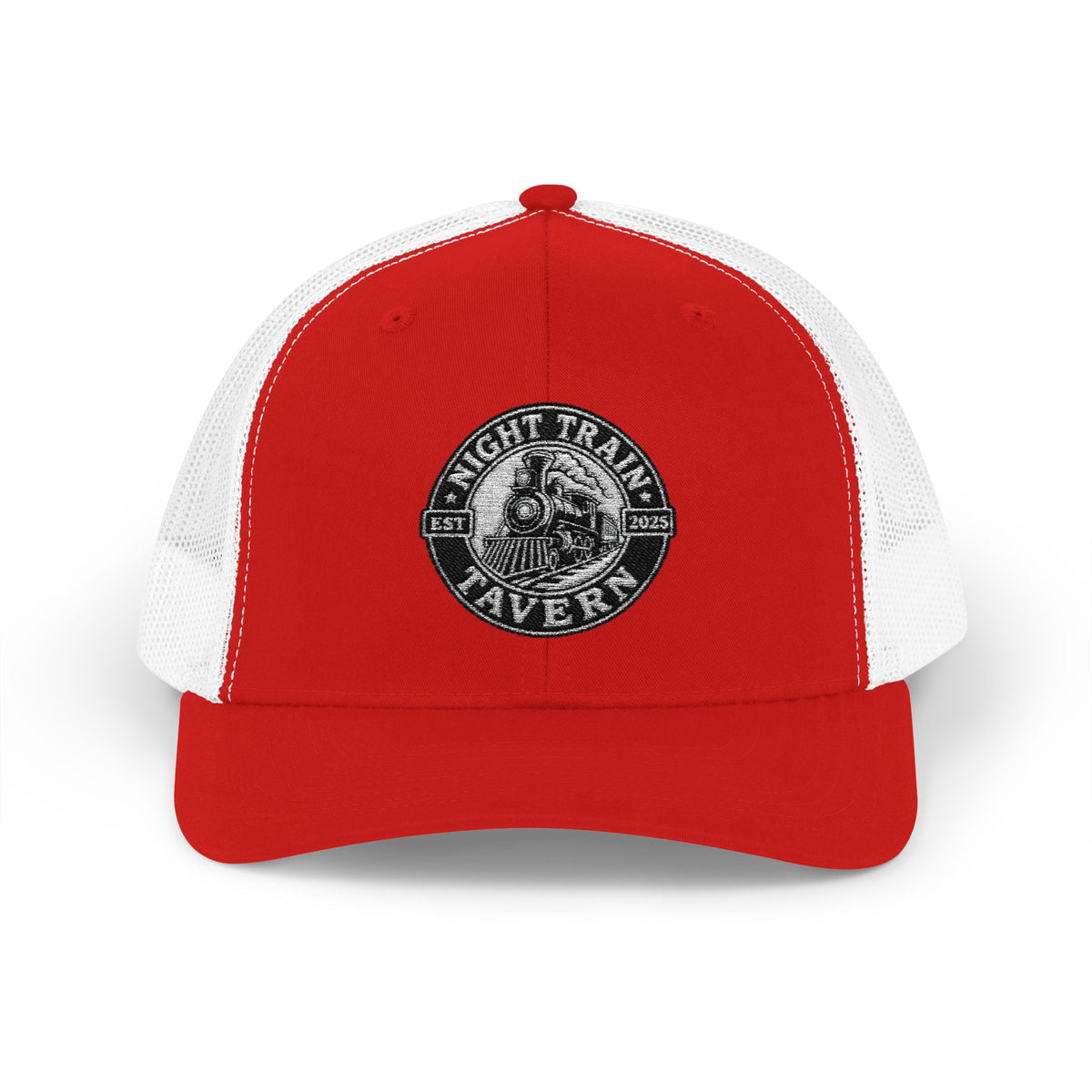 Night Train Tavern Trucker Cap-Embroidery