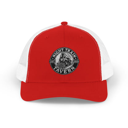 Night Train Tavern Trucker Cap-Embroidery