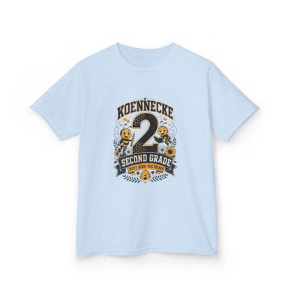 Koennecke 2 Second Grade Kids T-Shirt — Personalized Back-to-School Tee