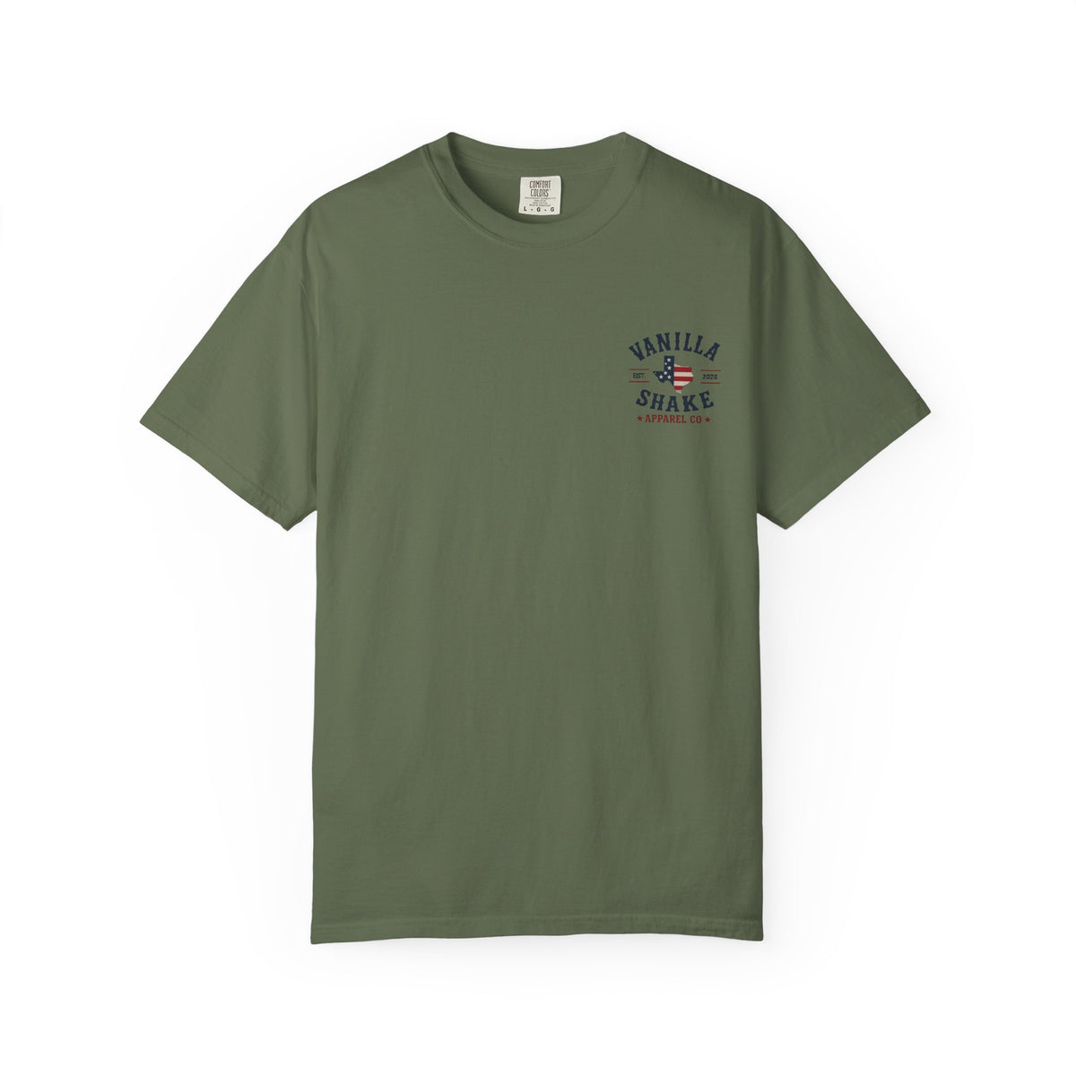 Family Shakes 4th of July-Unisex Garment-Dyed T-shirt