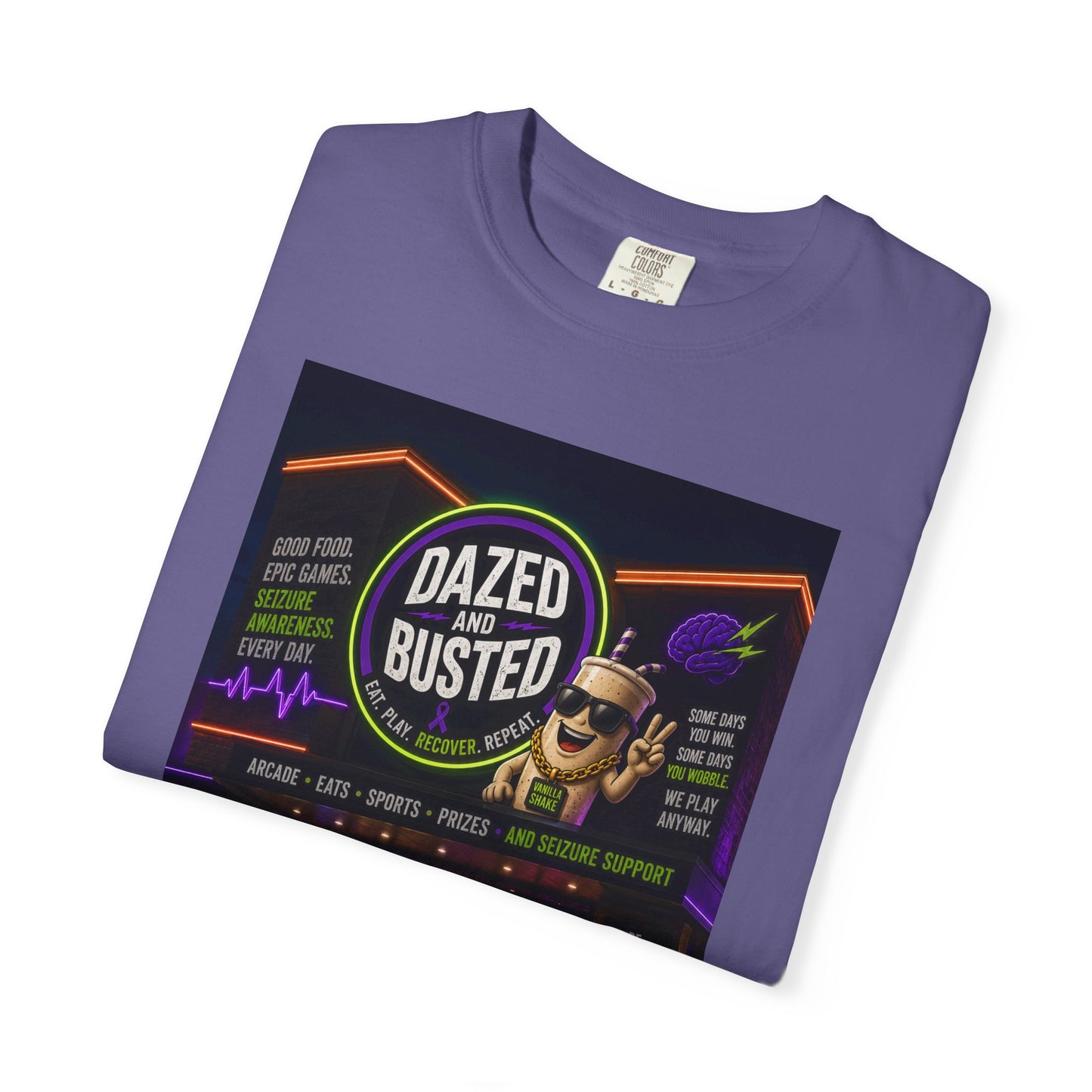 Dazed & Busted Neon Arcade T-Shirt