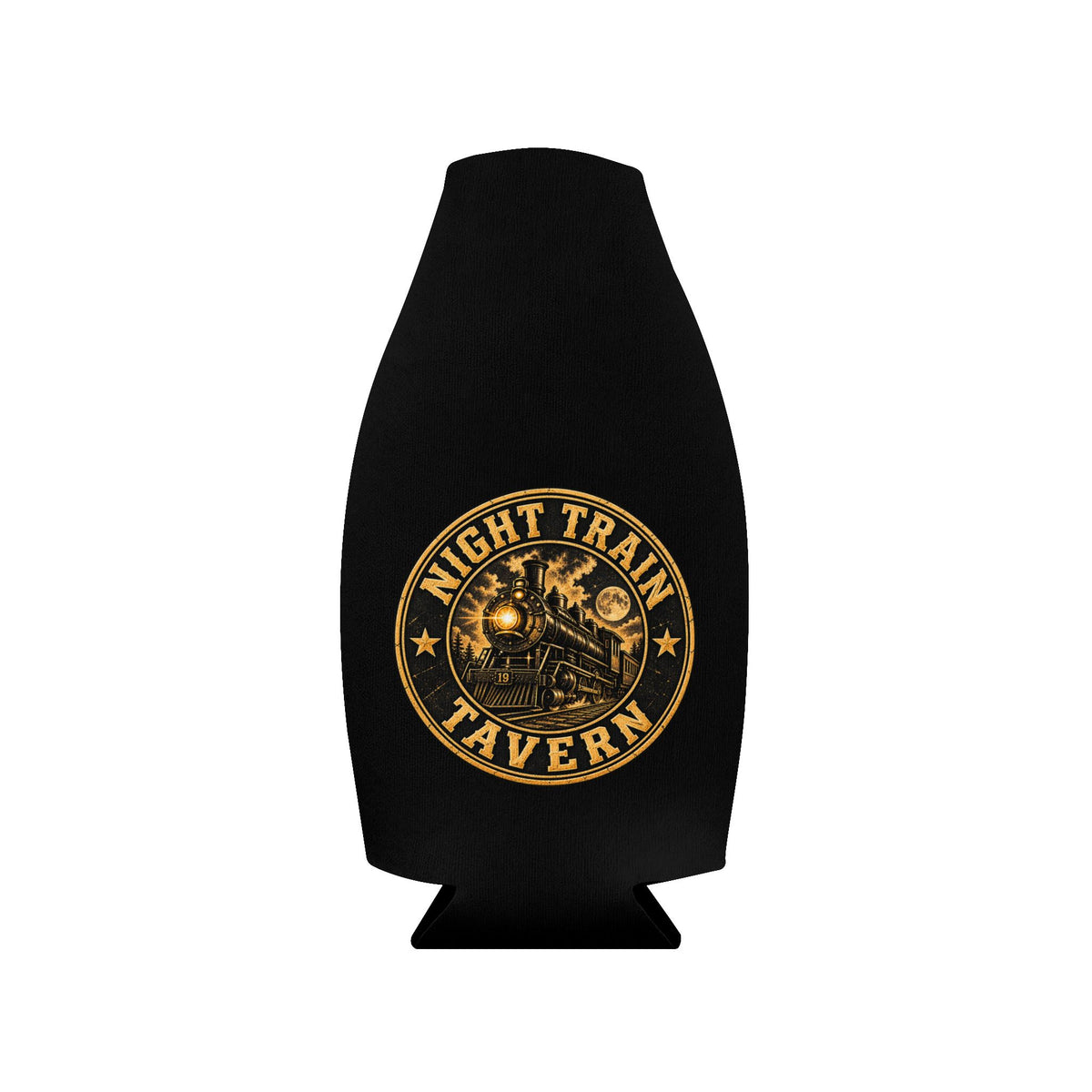 Night Train Zip-Up Bottle Cooler Sleeve-Sublimation
