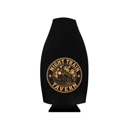 Night Train Zip-Up Bottle Cooler Sleeve-Sublimation