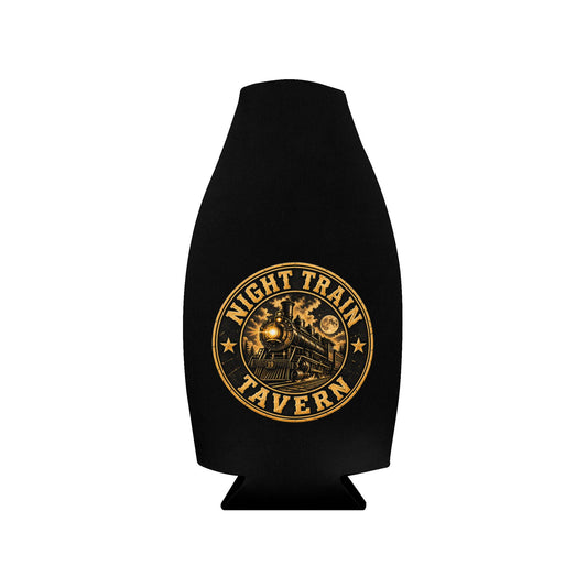 Night Train Zip-Up Bottle Cooler Sleeve-Sublimation