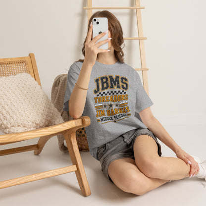 Jim Barnes Middle School Toreadors Tee — JBMS School Spirit T-Shirt
