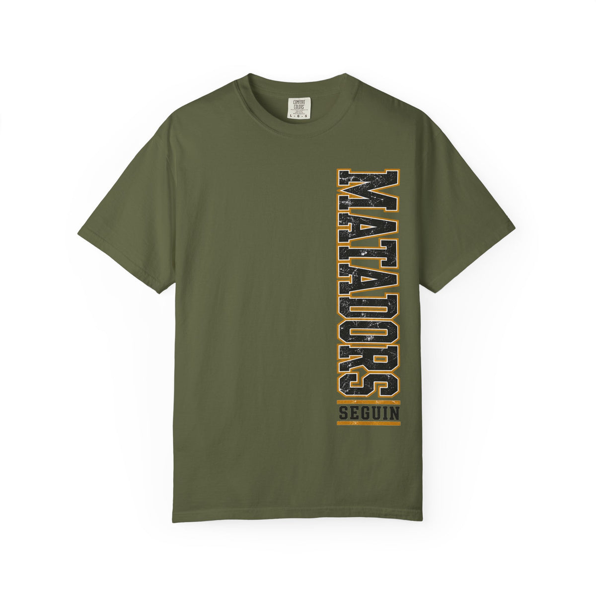 Matadors Seguin Vertical Logo T‑Shirt — Wilson 23 Back Jersey Tee