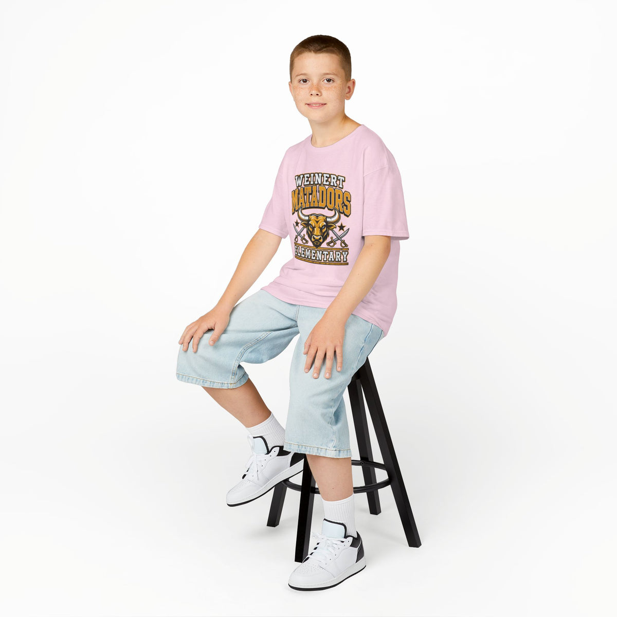 Weinert Matadors Elementary Kids T-Shirt — School Mascot Tee