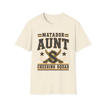 Matador Aunt T-Shirt — Cheer Squad Supporter Tee