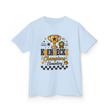 Kids Tee — Koennecke Champions Elementary School Spirit Shirt