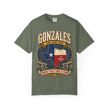 Gonzales Texas T-Shirt — 'Where Texas Took a Stand' Lone Star Heritage Tee