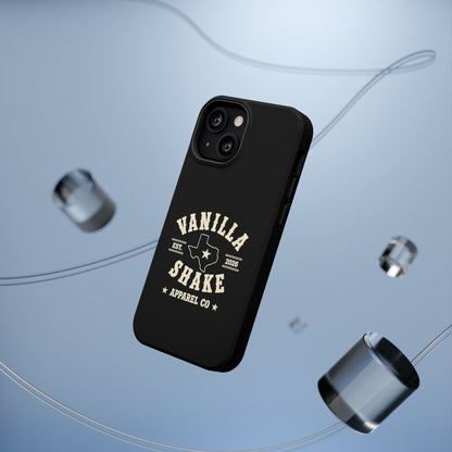 Black w/Ivory Logo lmpact-Resistant Phone Cases