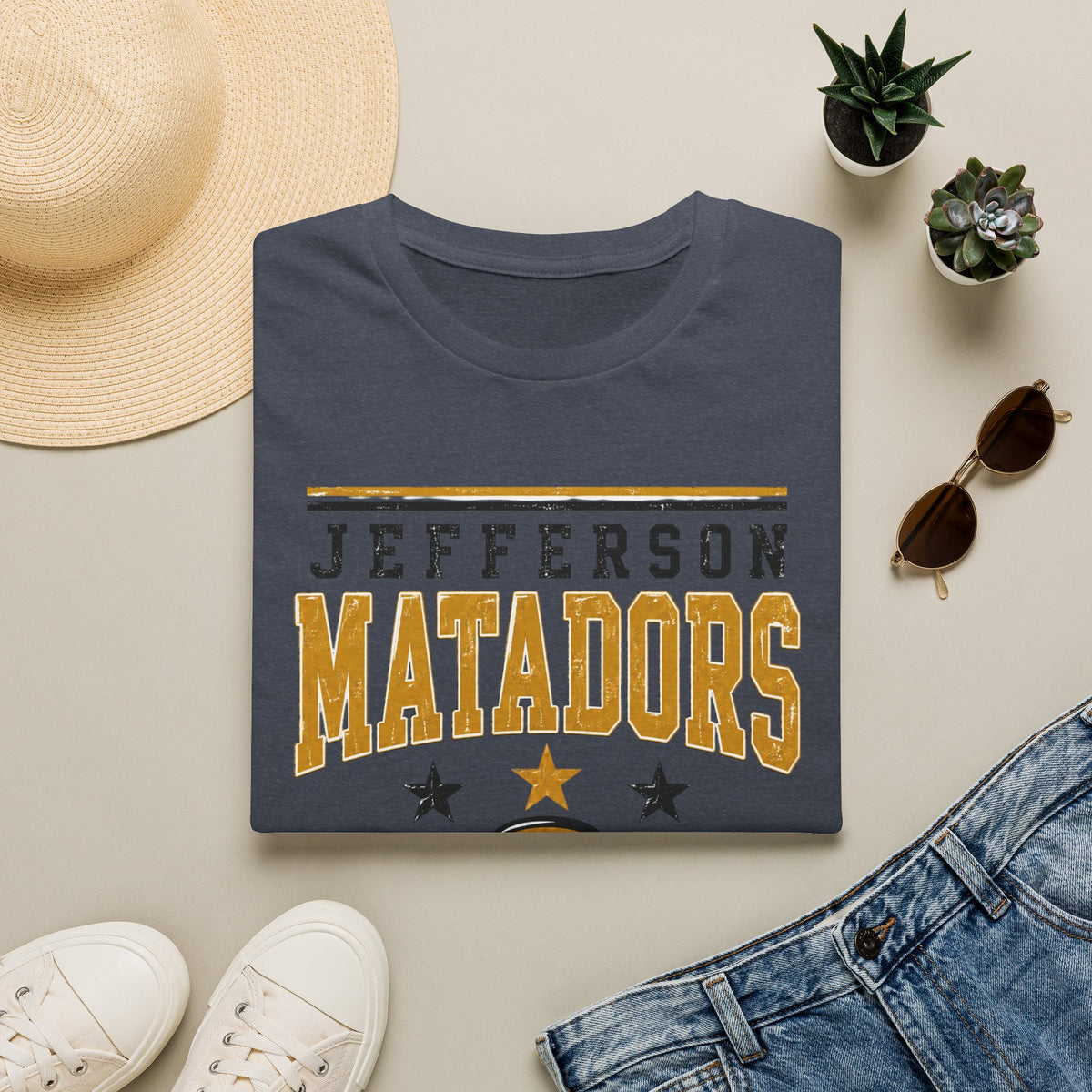 Jefferson Matadors Elementary T-Shirt — School Spirit Tee
