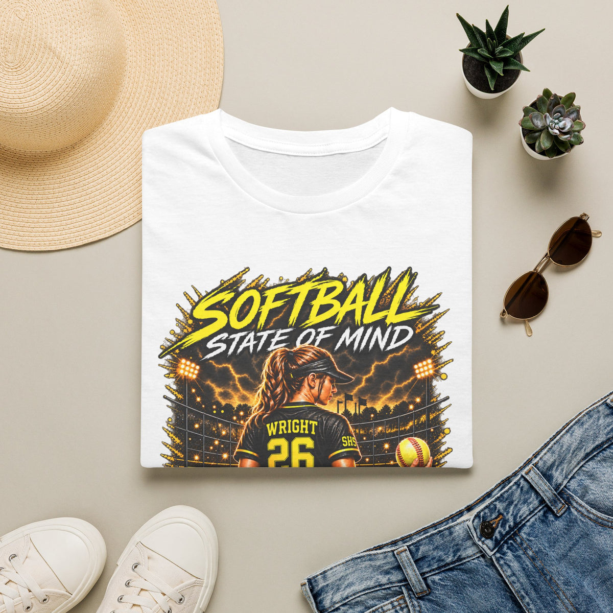 Custom Seguin Matador Softball Player Tee | Personalized Name & Jersey Number