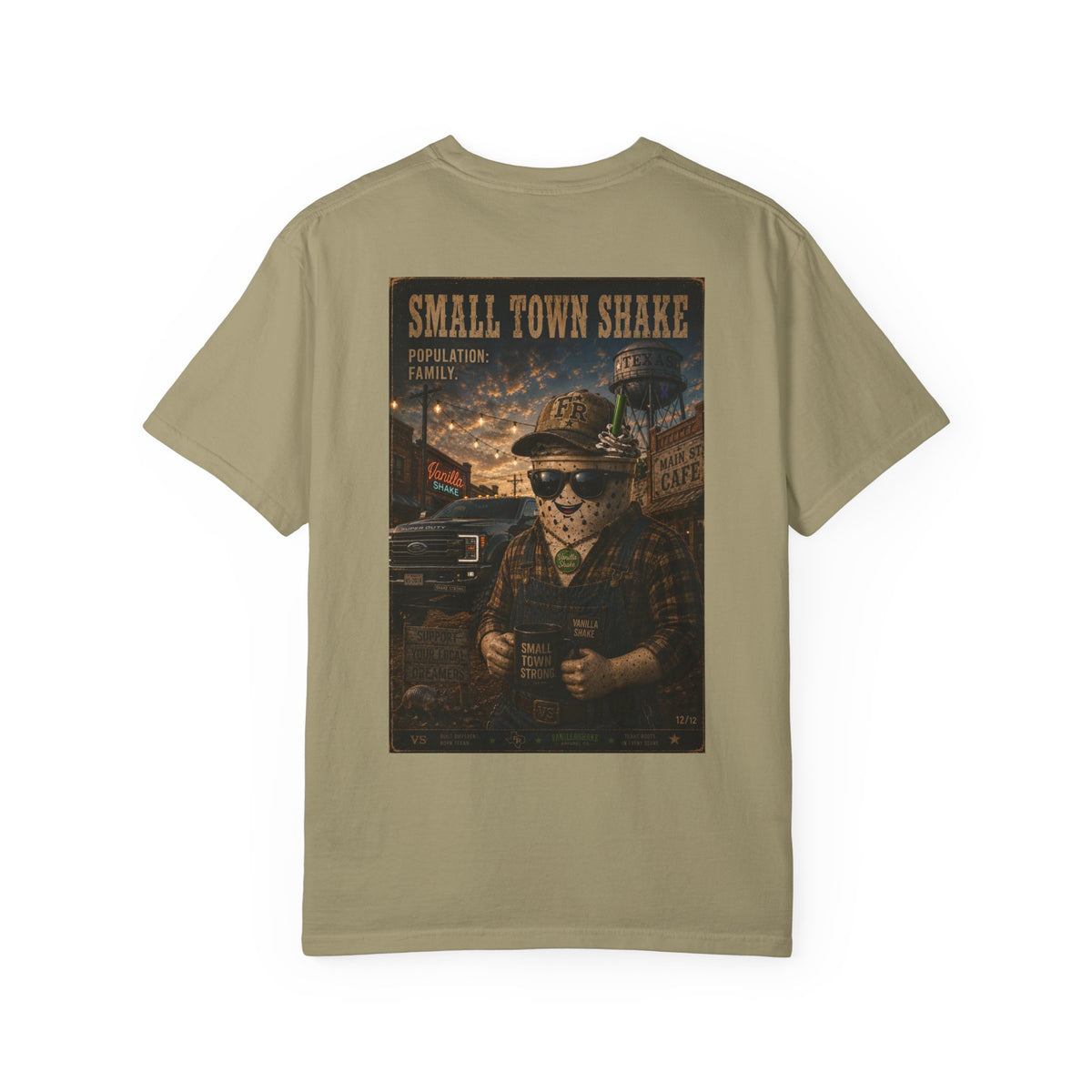Ladies Small Town Shake T-shirt