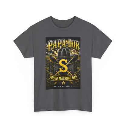 Matador Dad T-Shirt – "Papa-Dor" Proud Matador Design