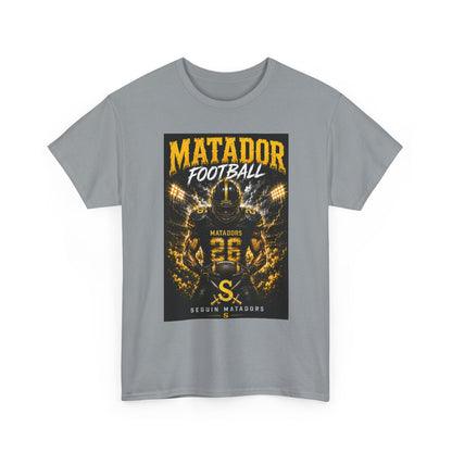 Matador Football Team Tee — Vintage Helmet Graphic Jersey Shirt